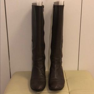 Deanja Wide Calf Wedge Boots